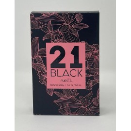 Rue21 Black Perfume Spray 1.7 fl oz/ 50 ml Women's Fragrance Spray TESTER