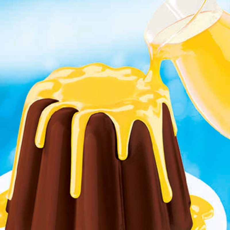 Dr. Oetker Professional, Dessertsoße Vanille-Geschmack, Soßenpulver in 1 kg Packung,