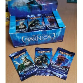 mtg 3 x RETURN TO RAVNICA Factory Sealed English Booster Packs straight from box