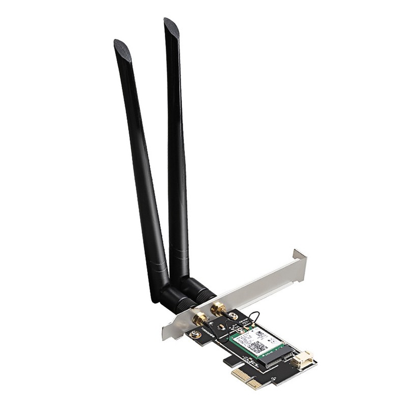 Dual Antenna Network Card Computer Accessory Wireless WIFI 6th Generation