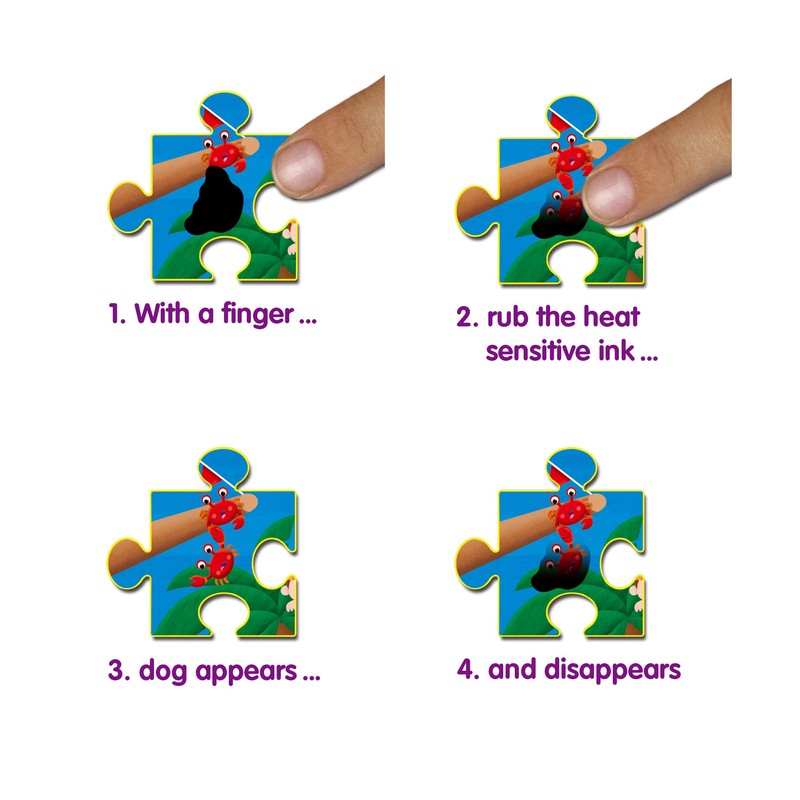 Galt Toys, Magic Puzzle - Pirate Ship, Magic Jigsaw Puzzle,