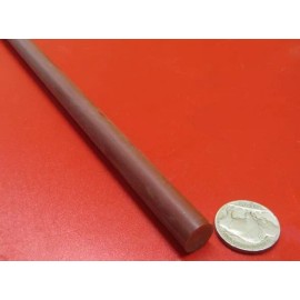 Micarta Phenolic XX Paper Rods  .437" (7/16") Diameter x 24" Long