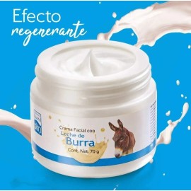 Crema Facial Aclarante Leche Burra + Desmaquillante + Jabón