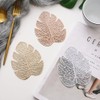 Anevous Set of 4 Monstera Leaf Coasters, Drinks Coasters, Table