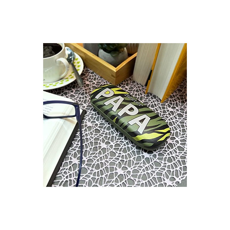 GRUSS & CO Glasses Case with Motif "Papa" | Hard