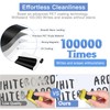 Magnetic Fridge Whiteboard Set: Dry Erase White Board, Magnets (Bonus),