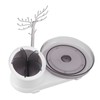 Makeup Organizer 360 Degree Rotating Makeup Brush Organizer Jewelry Display