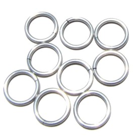 FROST Anodized Aluminum Jump Rings 100 3/8 16g SAW CUT