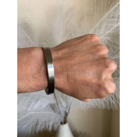 Unbranded Titanium Silve Magnetic Bracelet 10 Magnets Renew Energy Balance Power Calm Joy - 7.5