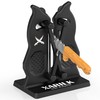 XARILK Edge Kitchen Knife Sharpener – Pull-Through Manual Sharpener with