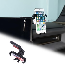 Aotumcer Car Navigation Display Phone Holder Mount for 2024 2025+ Hummer EV SUV/Pickup Accessories,Behind 13.4" Touchscreen Dash-Mounted Car Phone Holders (C Style Rotating Support Rod)