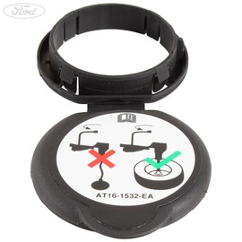 Ford Genuine Transit Mk8 Custom Spare Wheel Bolt Cover Single x1 & Badge 2014-2023 1803449