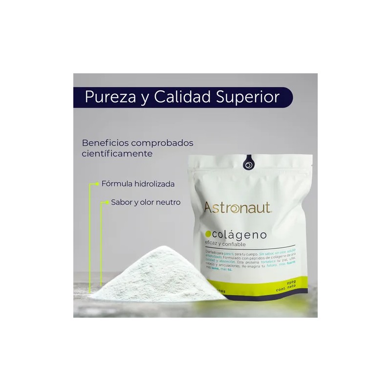 Colágeno Hidrolizado Astroonaut®| Premium, Superior | 600g