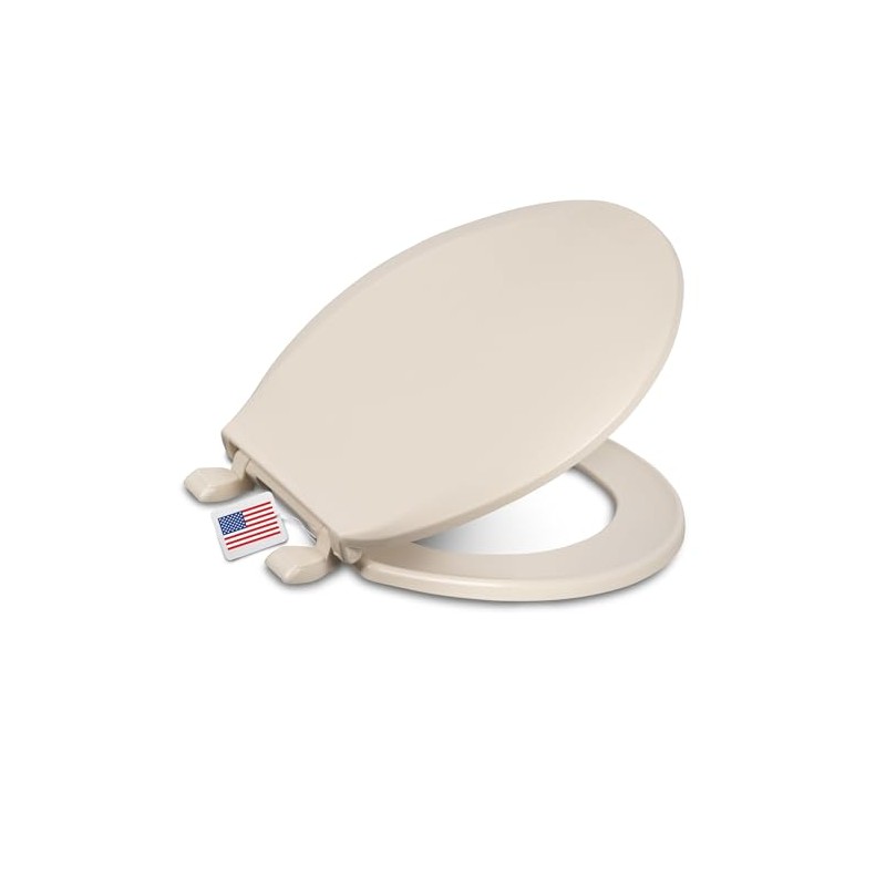 Centoco Round Toilet Seat, Standard Economy Model, Light Weight Residential,