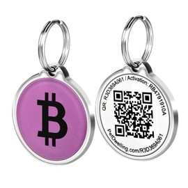 Pet Dwelling Symbols QR & NFC Pet Tag - Easy Scan Instant Location Alerts, Smart AI-Featured Pet Profile for Dogs