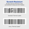 Avery Direct Thermal Address Labels, 1-1/8" x 3-1/2", White, Comparable