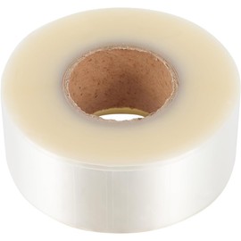 Alipis Protectores de Etiquetas Adhesivas Transparentes para Códigos de Barras de Libros de Biblioteca Película Protectora Rectangular PVC 30X80 MM Paquete de 500 Unidades para Oficina