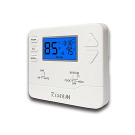 Programmable Thermostat for Home, 5-1-1 Day Programmable,Multi-Stage,2 Heat/2 Cool,Digital Energy-Saving Thermostat,Advanced Thermostat for Enhanced Home HVAC Systems，Blue Backlight