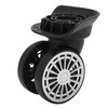 Luqeeg Luggage Suitcase Replacement Wheels - 360° Swivel Wheel Replacement