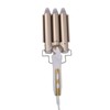 25mm Curling Iron Wand Adjust Temperature Fast Heating 3 Barrel
