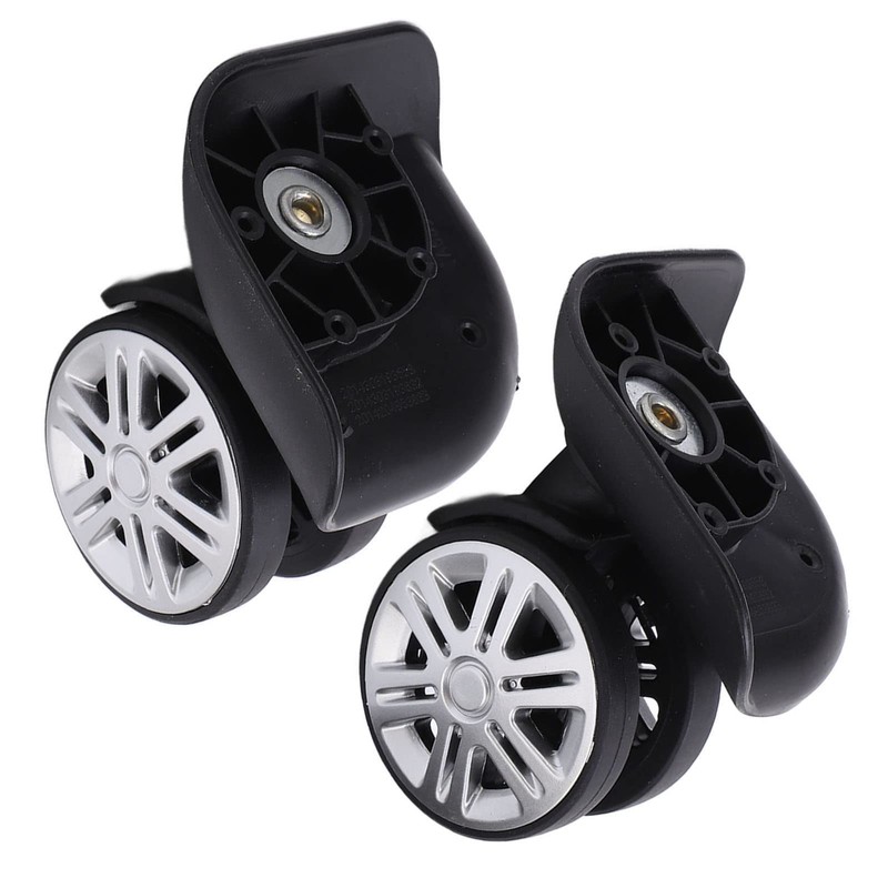 1 Pair A65 Wheels Mute Swivel Suitcase Luggage Samsonite Replacement