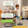 FOCUSI Adjustable Wobble Stool for Kids Ages 7-12 Years; Flexible