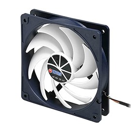 Titan X 7 12025SL12Z/KU PC Case Cooling Fan, Cooler & Radiator Fan Refoidisseurs and Radiator PC Casing, Radiator – 1200 RPM – 24.8 DB, 36,37 CFM