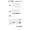 SemiSta UV Protection Acrylic Front Panel, Rail Set, Wide Type,