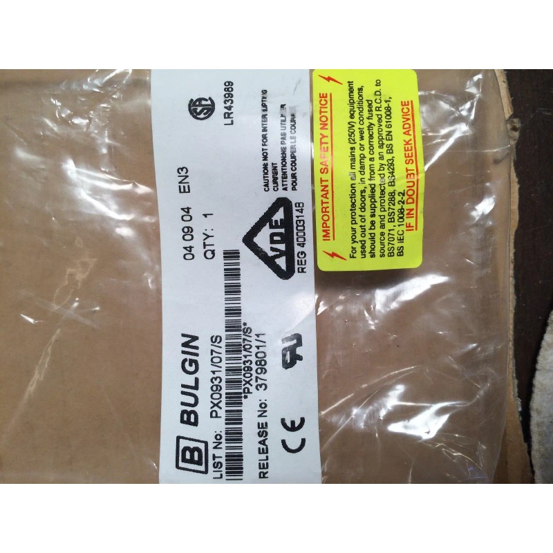 Bulgin Buccaneer 900 series 7 Prong (fem) IP68 Sealed Electrical