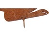 Benera Rusty Squirrel for Screw-In Garden Stake, Garden Decoration, Patina