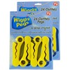 WigglyPegs Clothes Pegs - No Spring - Easy Grip Arthritis
