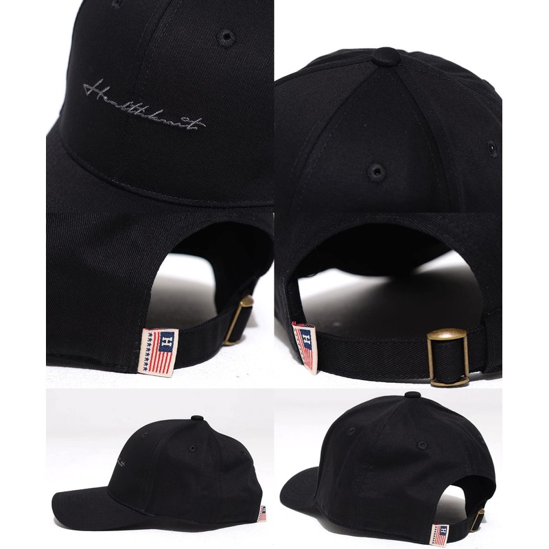 Healthknit Men's Twill Embroidered Cap, Features Logo Design -