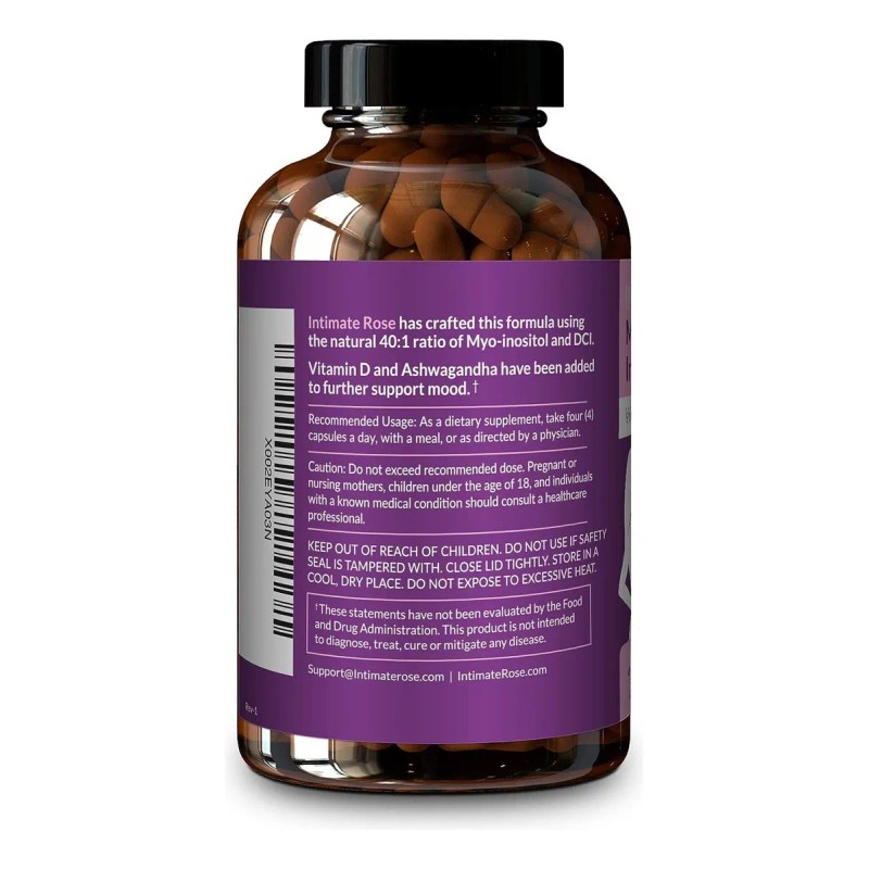 Myo And D-chiro Inositol 40:1 (120 Cápsulas) Con Vitamina D