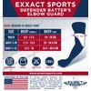 Exxact Sports Defender Baseball Elbow Guard, Batters Softball Elbow Guard