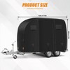 Kistrba 14-16FT Horse Trailer Cover for Most 2-Horse Trailers