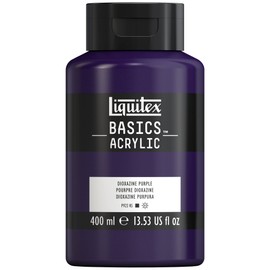 LIQUITEX Basics Acrylic Paint, Dioxazine Purple, 400 ml