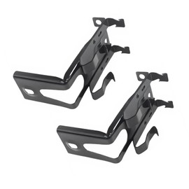 Garage Door Sensor Replacement Bracket Compatible with Chamberlain Liftmaster Garage Door Opener Sensors for 41A5034 Safety Sensor Kit Brackets Black 2Pcs