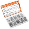 HELIFOUNER 240 Pieces M5 x 6mm /8mm /10mm /12mm /16mm