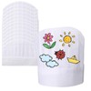 12 Pack Chef Hats for Kids, Disposable Chefs Hat Bulk
