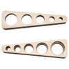 PH PandaHall Wooden Safety Eye Insertion Tool Auxiliary Tool for
