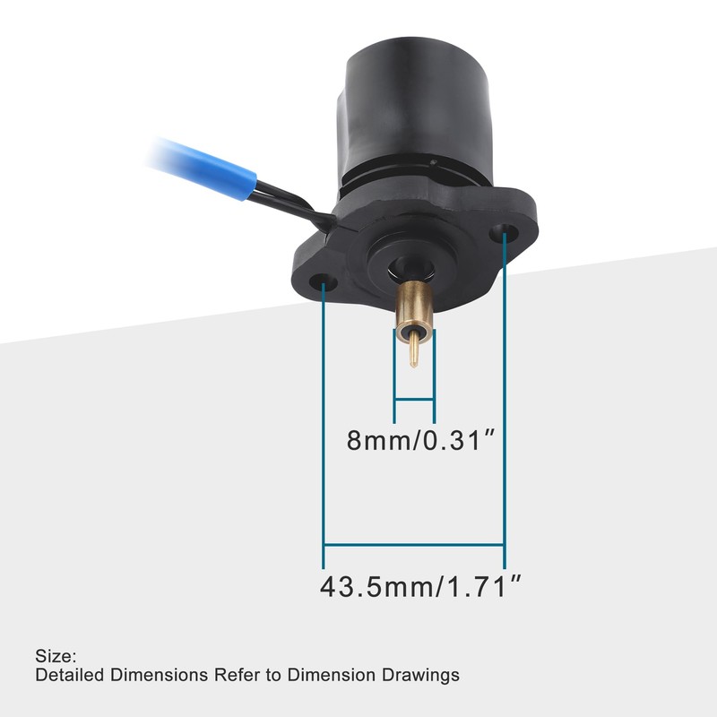 GOOFIT E-Choke Vergaser Ersatz für 2 Stroke 50cc Jog Minarelli
