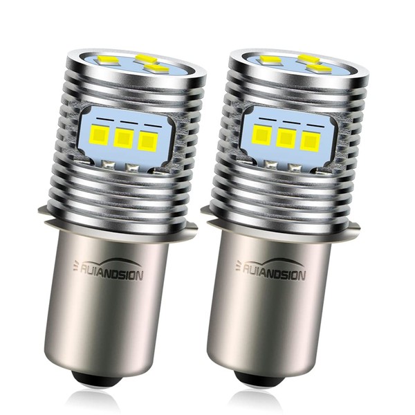 Ruiandsion P13.5S LED Flashlight Bulb 18V 19.2V 24V 7-24 Volt
