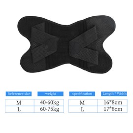 Pack of 2 Knee Support for Men and Women, Compression Knee Support, Adjustable Knee Pads, Knee Braces with Side Stabilisers & Patella Gel Pads for Meniscus Tear, Arthritis, ACL, Running, Black (L)