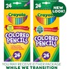 Crayola Colored Pencils, Coloring Supplies, 24 Count