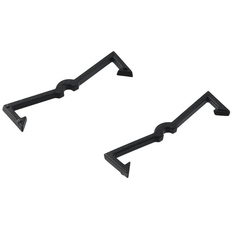 Fudeshe 100pcs Plastic Pegboard Hook Locks, Pegboard Hook Secure Clip