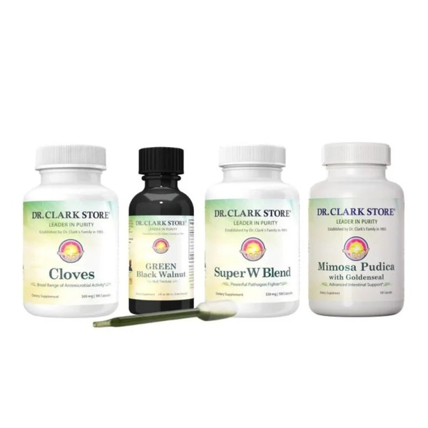 Dr Clark Store para-Cleanse Kit with Mimosa Pudica - Helps
