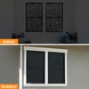SUNDEF FILM Blackout Window Film, 100% Sun Light Blocking Removable