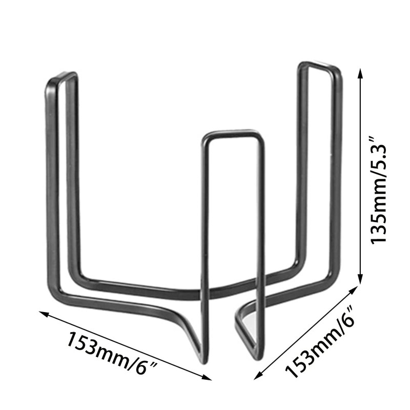 MINGFANITY Dinnerware Bowl Plate Holder Fit for 6.5 Inches Diameters