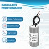 PATIKIL CBB60 16μF Driving Capacitor AC250V 2-Wire 50/60Hz Cylindrical Gray