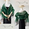 kinaviola Formal Women's Stole Shawl Scarf Overcoat Large Silk Touch